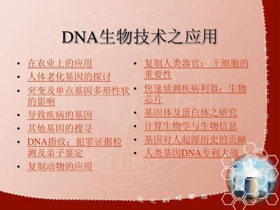 DNA生物技術(shù) 解鎖生命密碼，重塑未來(lái)邊界
